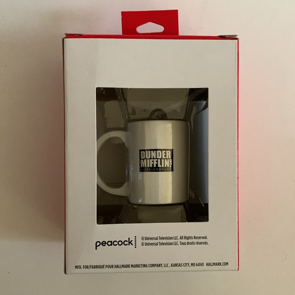 The Office Coffee Mug Dunder Mifflin Best Boss Christmas Ornament Hallmark - Picture 2 of 2